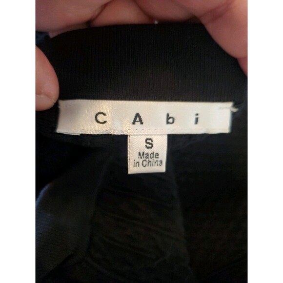 CAbi Skirt Womens Size Small Black Amelie Textured A Line Pull On Stretch Skirt - Picture 14 of 16